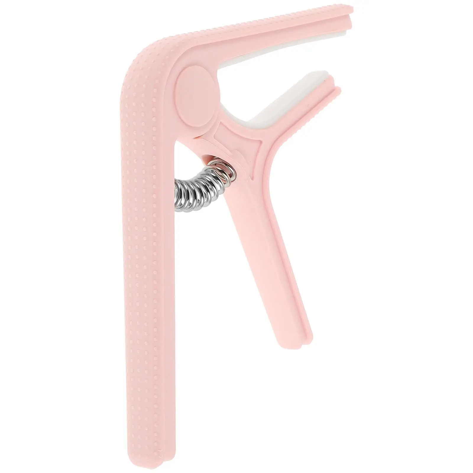 

Guitar Capo Pink Silicone Anti Slip Classical Acoustic Electric Ukulele Tuner Clip Guitar Parts Accessories Set