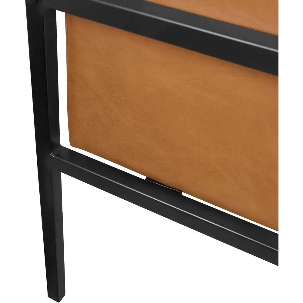 Koffiestoelen, moderne metalen frame decoratieve stoelen voor huisdecoratie, 31,5 l x 30,5 B x 31 H inch