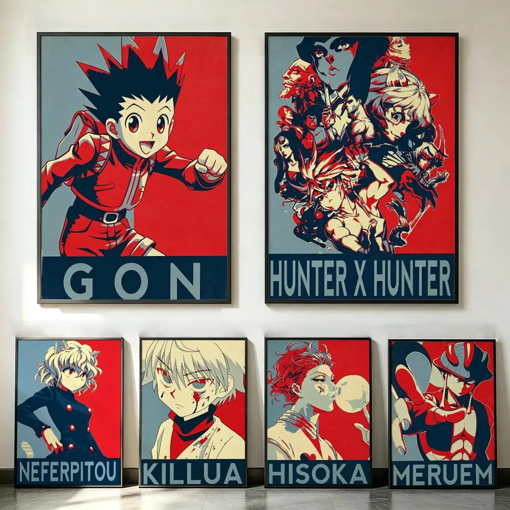 hunter x hunter poster hd - Compre hunter x hunter poster hd com