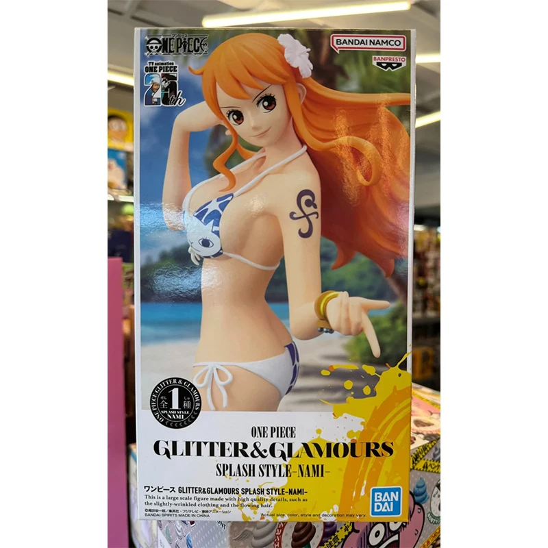 Origineel Op Voorraad Banpresto Glitter & Glamours Splash Stijl Een Stuk Nami Nico Robin Anime Figuur Model Boxed Speelgoed gift Echt