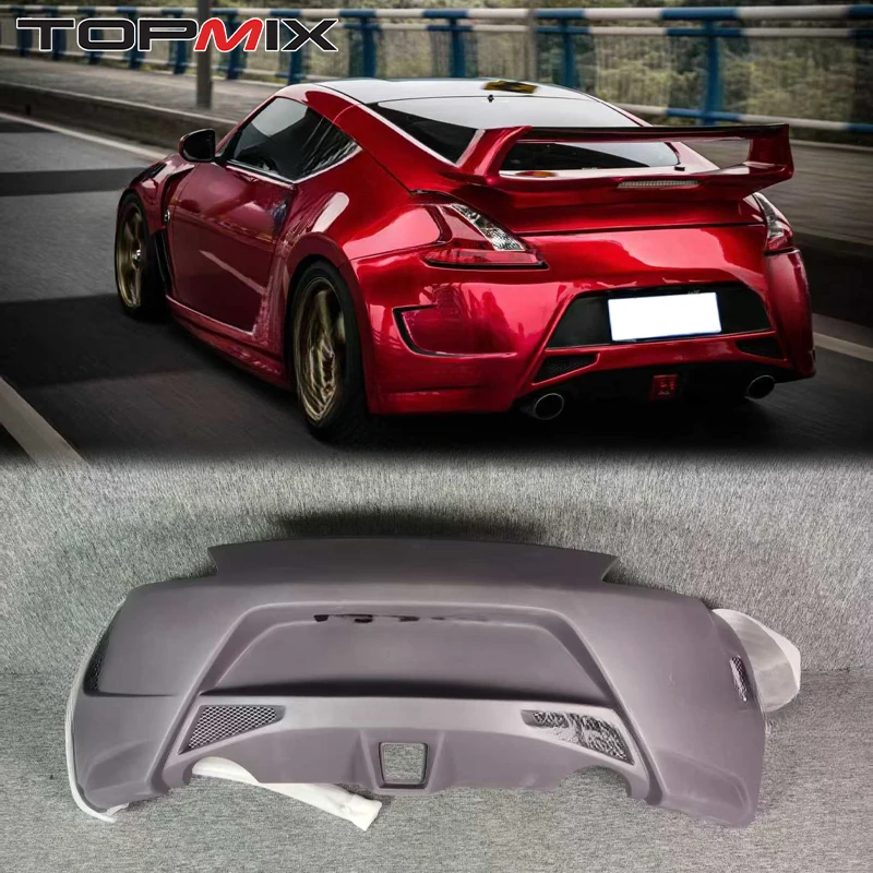 

For Nissan Fairlady Z-Car 370Z Z34 Amuse-Style Rear Bumper Body Kit Automotive Modification Upgrade Parts