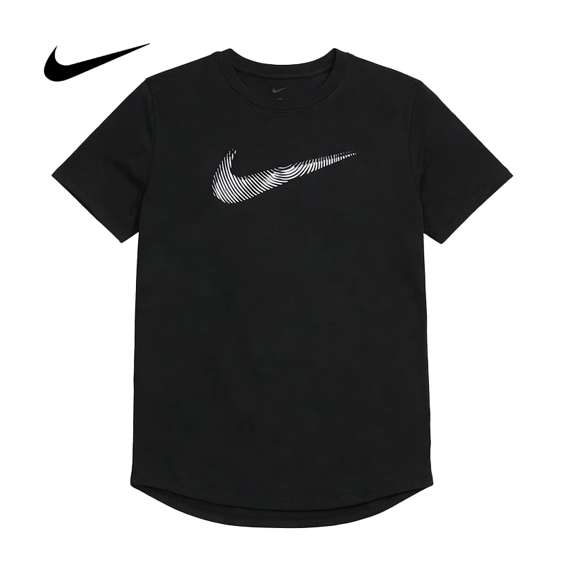 

Женская дышащая футболка Nike с круглым вырезом и короткими рукавами для бега и тренировок FB4697-010