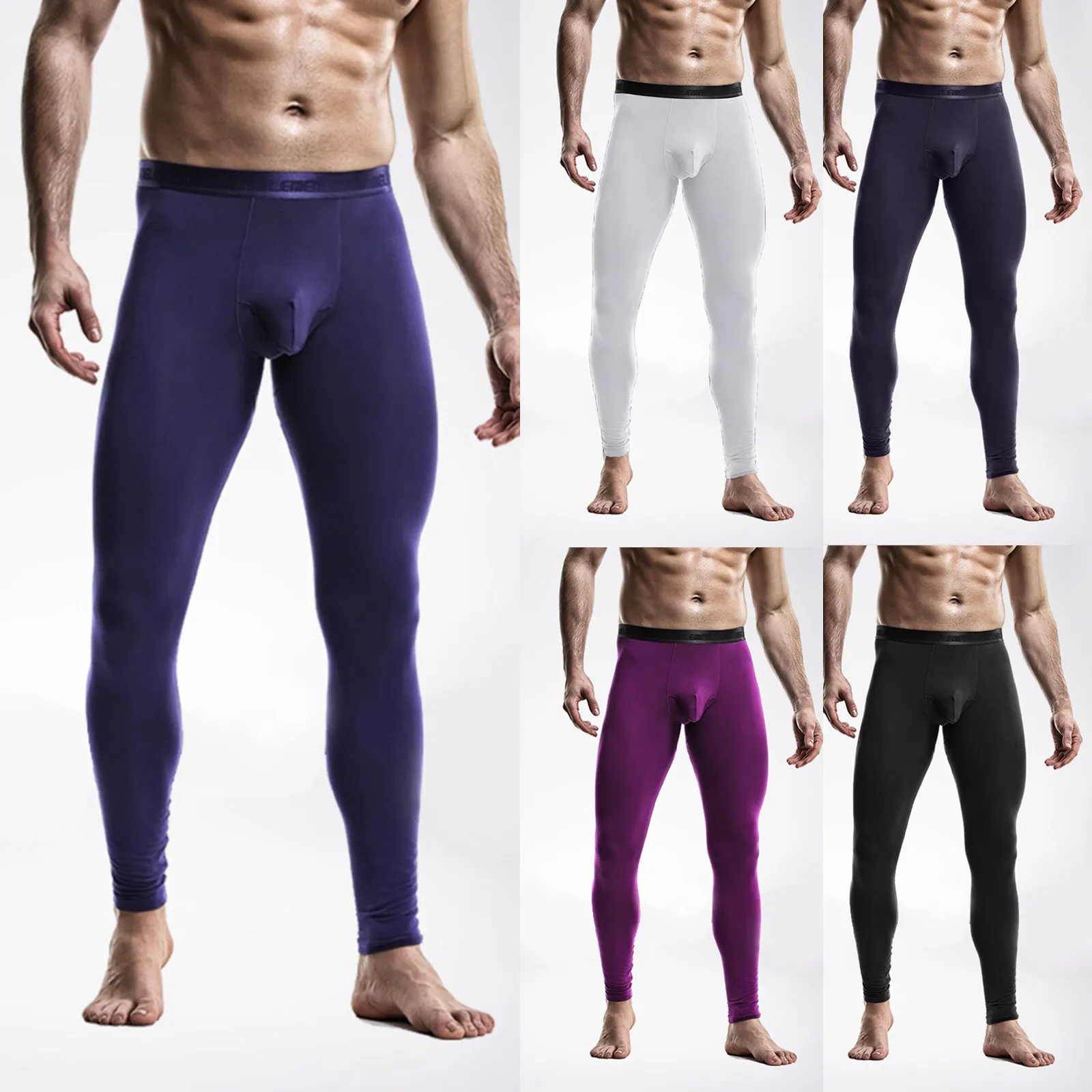 Mens Winter Thermal Underwear Long Johns Men Warm Underpants for Mens Leggings Homme Pants Tights Thermo Strumpfhose Termal Tayt