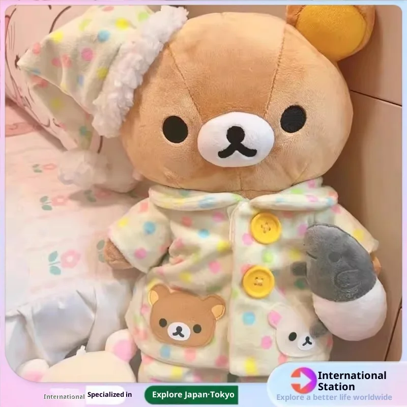 

Подлинная непринужденная кукла-медведь, милая плюшевая кукла-подушка, кровать, объятие для сна, подарок на день Святого Валентина, плюшевая игрушка для взрослых и детей в подарок.