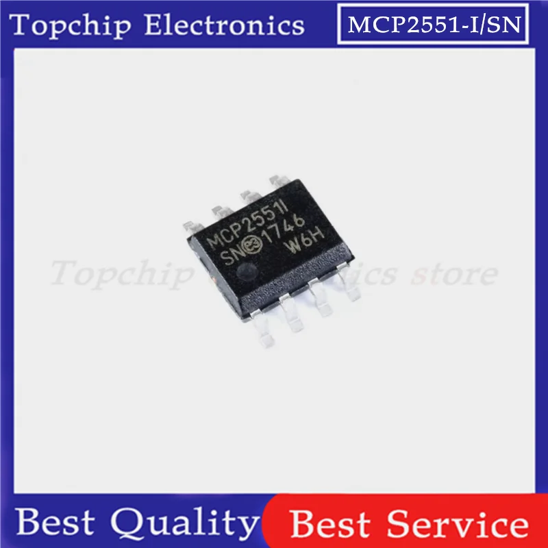 5Pcs Mcp2551-I/Sn S…