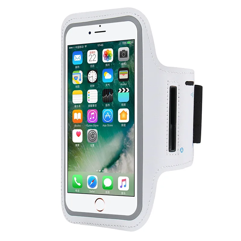4-7inch Mobile Phone Armband Outdoor Sports Holder Gym Running Phone Bag Arm Band Cases for iPhone Samsung Xiaomi Redmi Holder view 6