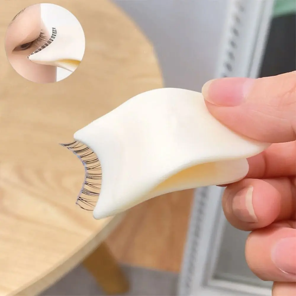 Lash Tweezers False Eyelashes Applicators Convenient Aids Paste False Eyelash Eyelash Tweezers Clip To Wear Lashes Makeup Tools