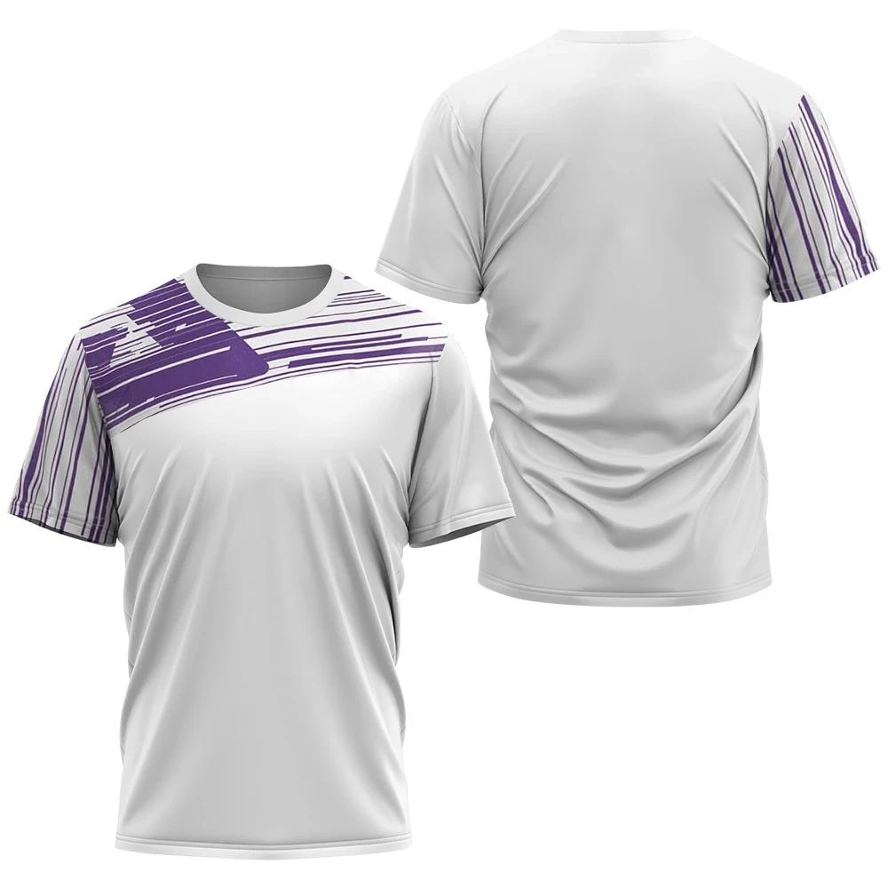 

2025 Summer Badminton Tennis Quick-drying Short-sleeved Men's Tops Sports T-shirt Tops Men's Summer Table Tennis Sportswear New