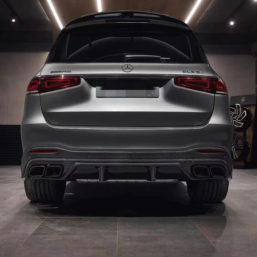 

Подходит для 20-22Mercedes-BenzGLS63X167, модифицированная высококачественная углеродное волокно LD, небольшая окружающая передняя губа, задняя губа, верхняя крышка крыла