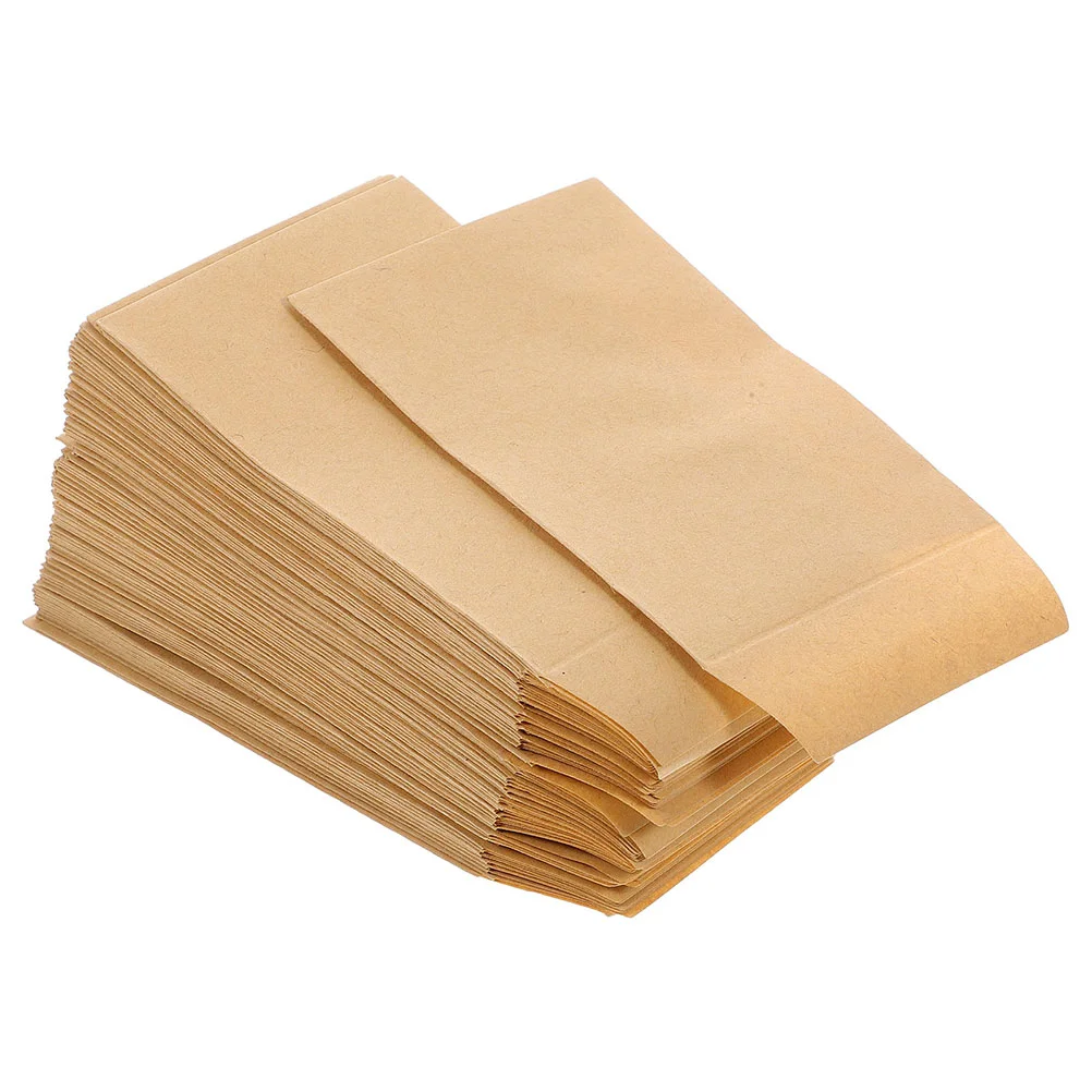 120 Pcs Seed Envelope Small Seeds Envelopes Kraft Paper for Plants Blank Object