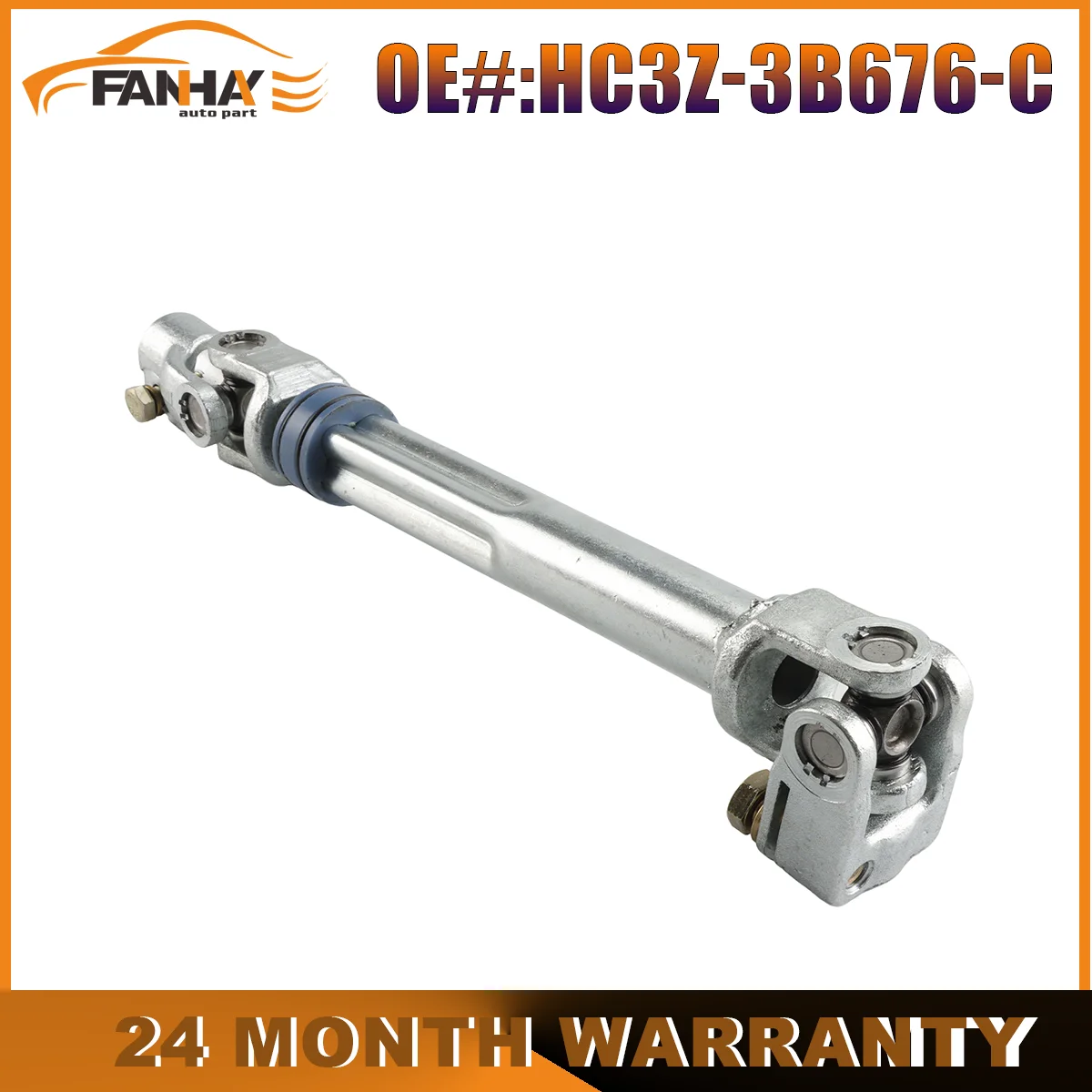 

HC3Z-3B676-C Lower Steering Shaft Fits For Ford F-250 6.2L 6.7L 7.3L 2020-2022 For Ford F-450 6.7L 6.8L 2017-2019 HC3Z-3B676-B