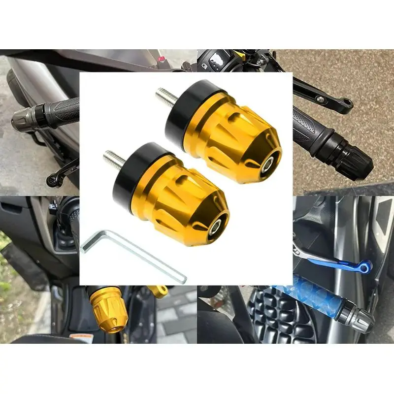 

Motorcycle Bar End Weights Anti Drop Balance Weight For Honda NX125 NCR125 Handlebar Plug Cover CNC Aluminum Alloy