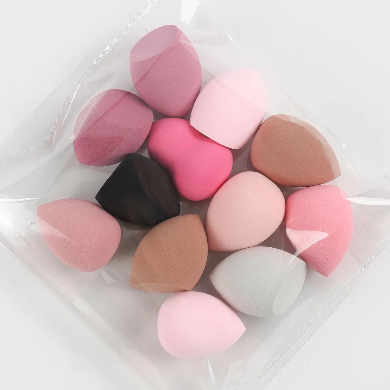 6/12/24/36/60 個ビューティーエッグセットシームレスな汚れを防ぎ、より衛生的で細菌の蓄積を防ぎ、完璧なメイクアップルックを創造します。