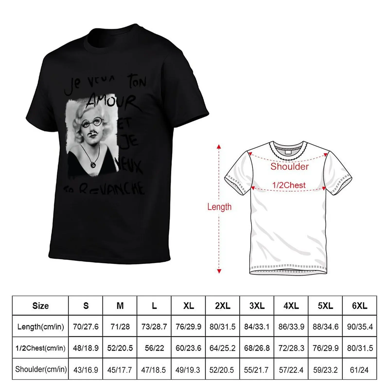 I Want Your Love And I Want Your Revenge T-Shirt baggy shirts graphic t shirts oversized t shirt men