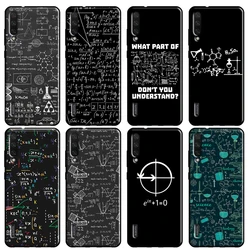 Science Math Physics Formulas Soft For Xiaomi Mi 11 9T 10T Pro 8 9 A1 A2 A3 Mi Note 10 Lite Phone Case For POCO X3 M3 Cover