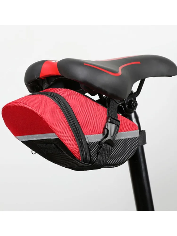 AliExpress Nylon Bicycle Bag Waterproof Mountain Bike Saddle Storage Seat Rear Tool Pouch Outdoor Cycling Accessories