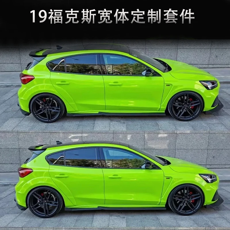 

For 2019 New Focus Modified RSST Small Widebody Wheel Arches and Fender Flares Hatchback Modification Kit