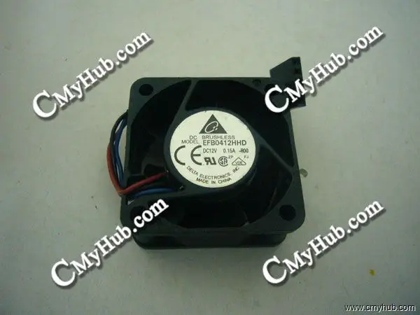 For Delta Electronics EFB0412HHD R00 DC12V 0.15A 4020 4CM 40mm 40x40x20mm 5Pin 4Wire Cooling Fan EFB0412HHD -R00 R00