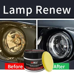 Headlight Restoration Kit Headlight Polish Car Light Repair Cleaner Kit Auto Renovation Liquid Repair Maintenance