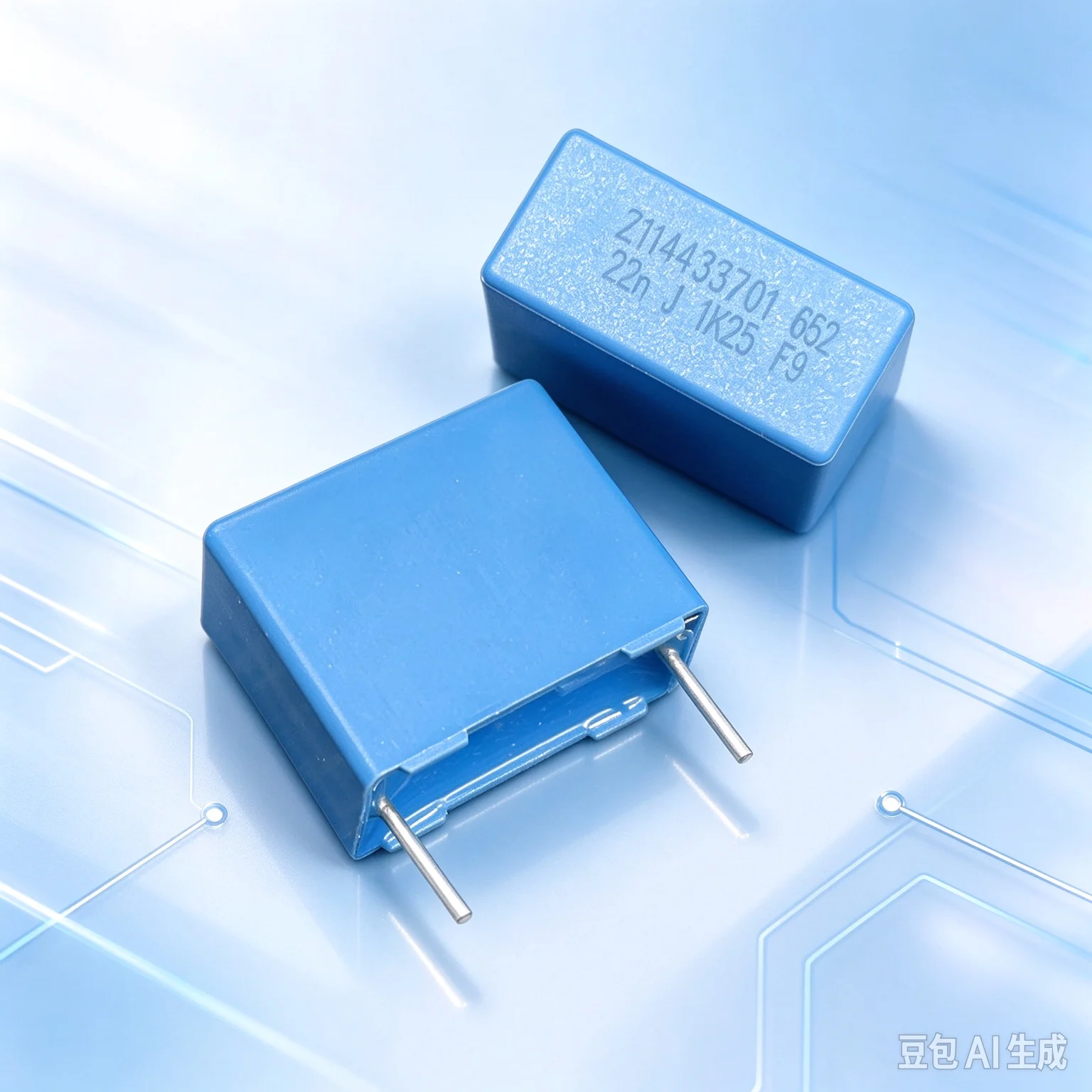 Polypropylene for EPCOS MKP 223 22nF 1K25 1250V 1000V Capacitor B32652A7223J  100pcs