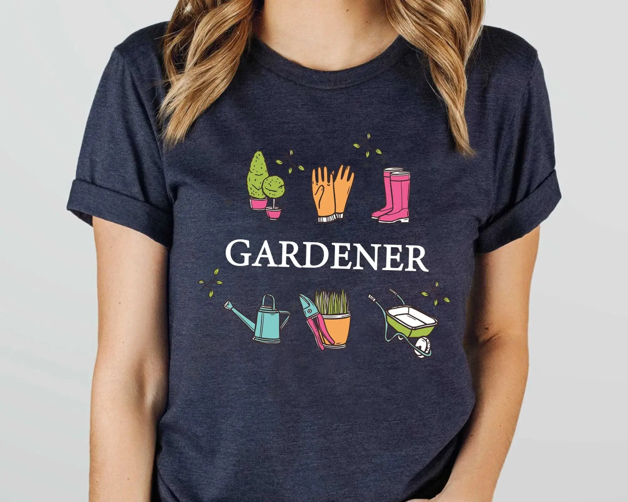 Garden T Shirt Gardener Gardening Love Botanical Plant Lover For Gardeners