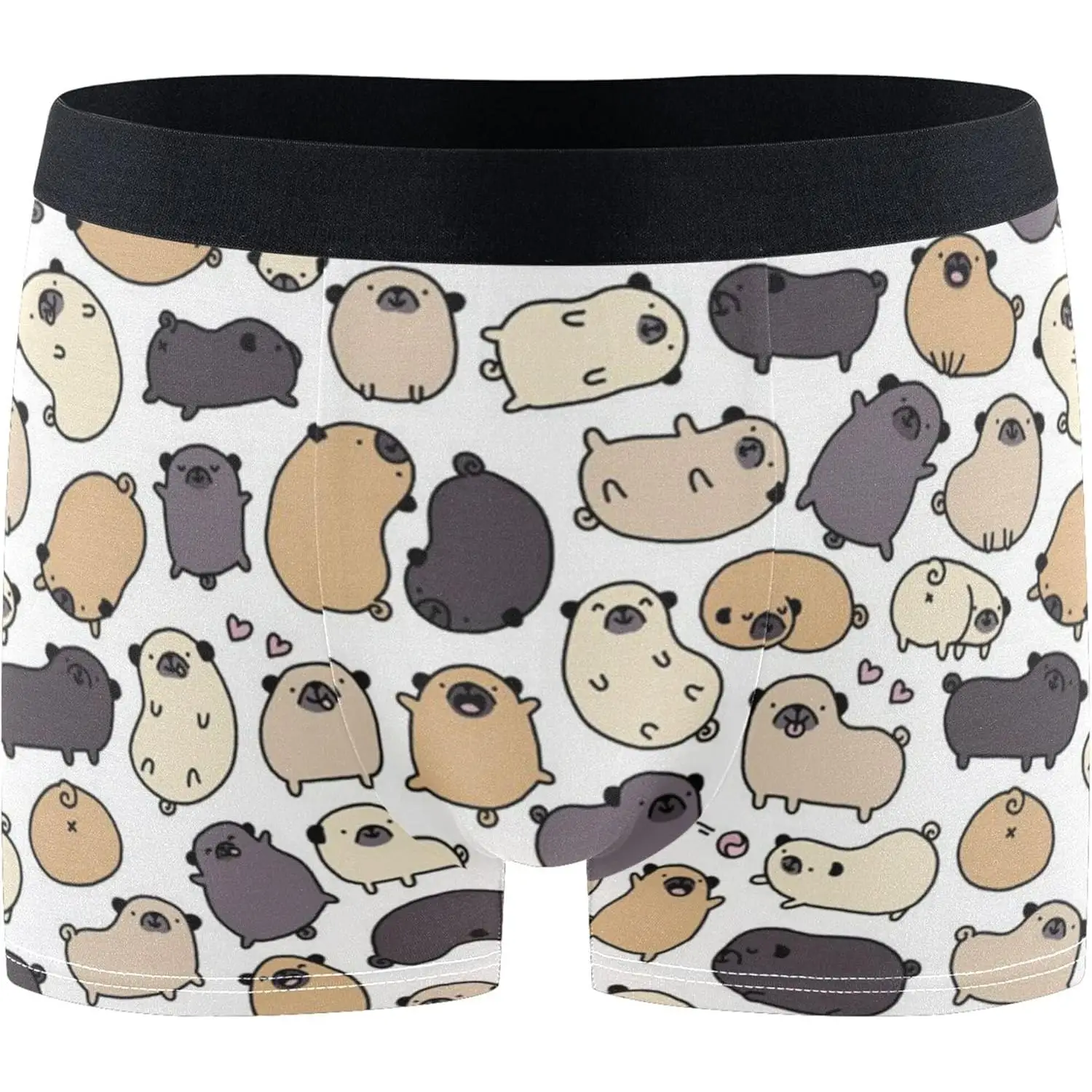 

Men's Underwear Boxer Briefs Soft Breathable Underwear for Men Funny Underpants Men's Underwear with Moisture-Wicking Fabric