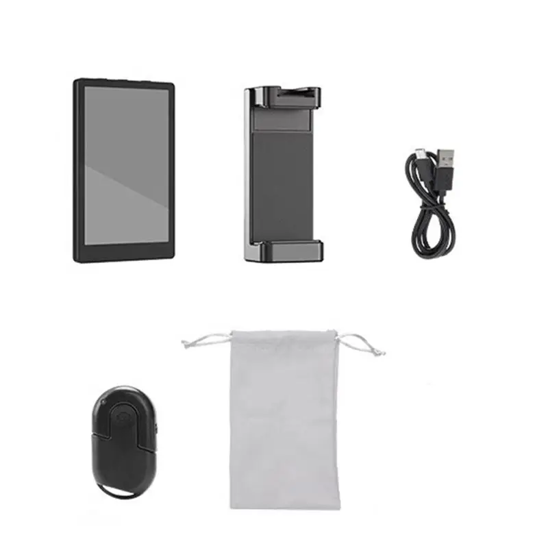 AYHF PH01 Phone Rear Camera Selfie Monitor+Phone Clip For Smart Phone Vlog Live Streaming Selfie Display Viewfinder