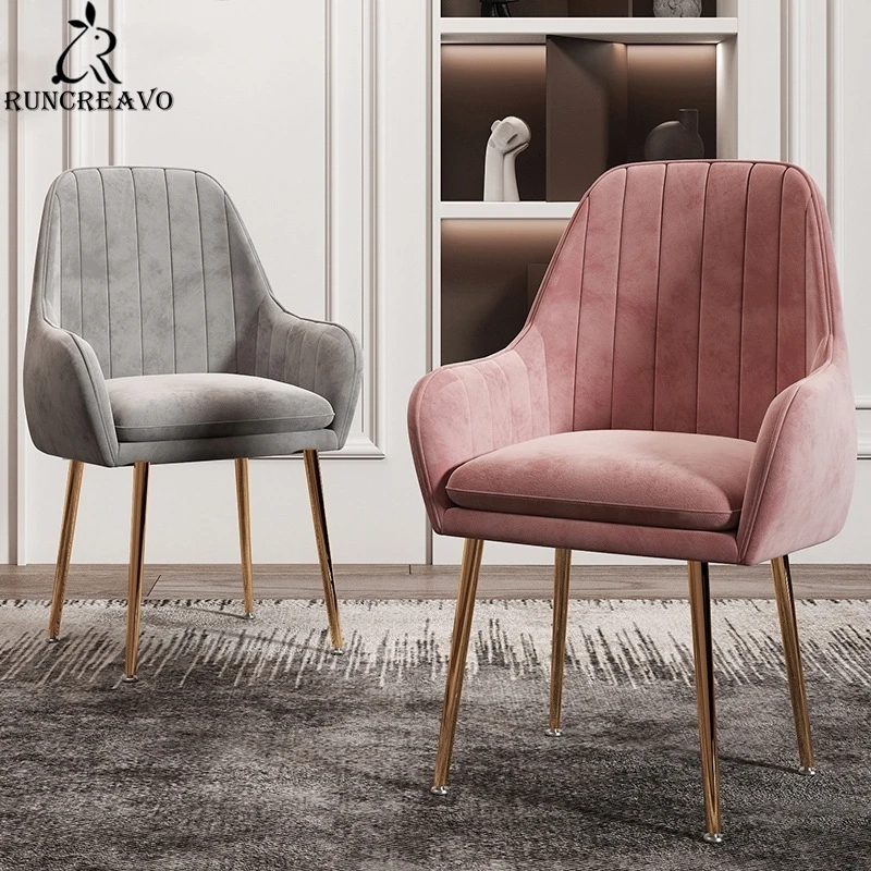 Living Room Chairs Nordic Modern Minimalist Dining Chairs Furniture Flanne Sofa Chairs for Kitchen Armchair Furniture for Home