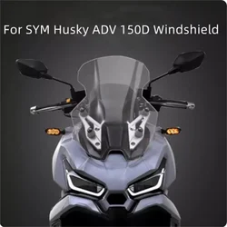 Windshield For SYM ADX 150 adx150 150ADV ADV150 Motorcycle Accessories With bending Wind Deflectors Front Screen