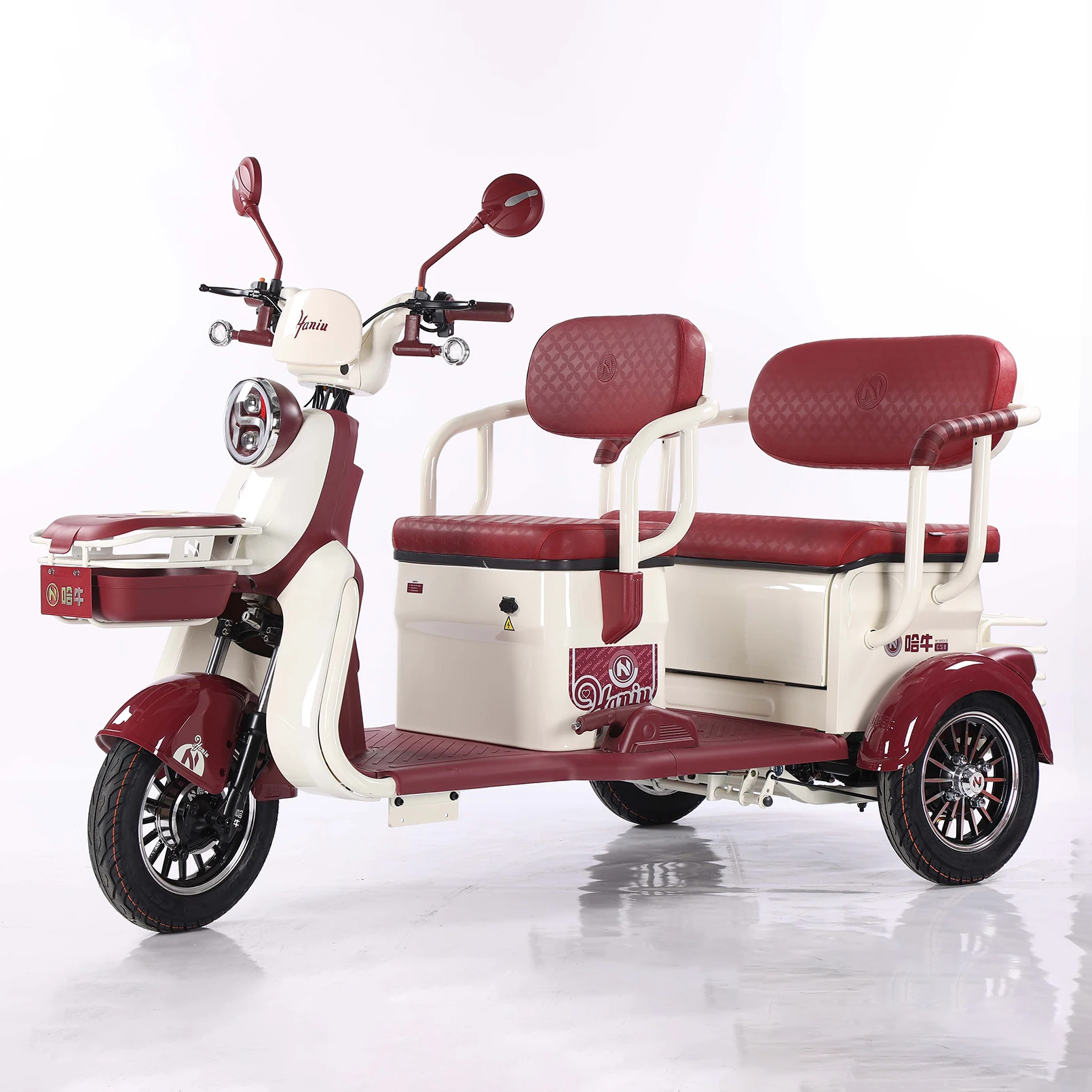 China's Best-selling Electric High-power Tricycle 3-seater Passenger Electric Tricycle - Adult Electric Tricycle