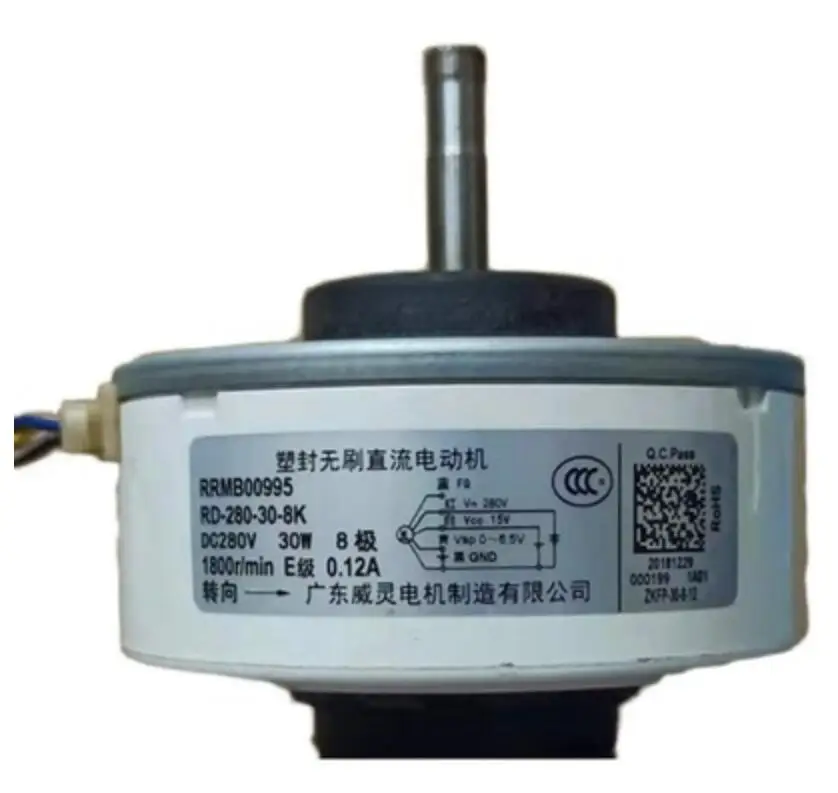 new, RRMB14129 DC motor for Hitachi Air conditioning RD-280-30-8K-1 RD-280-30-8K RRMB00995