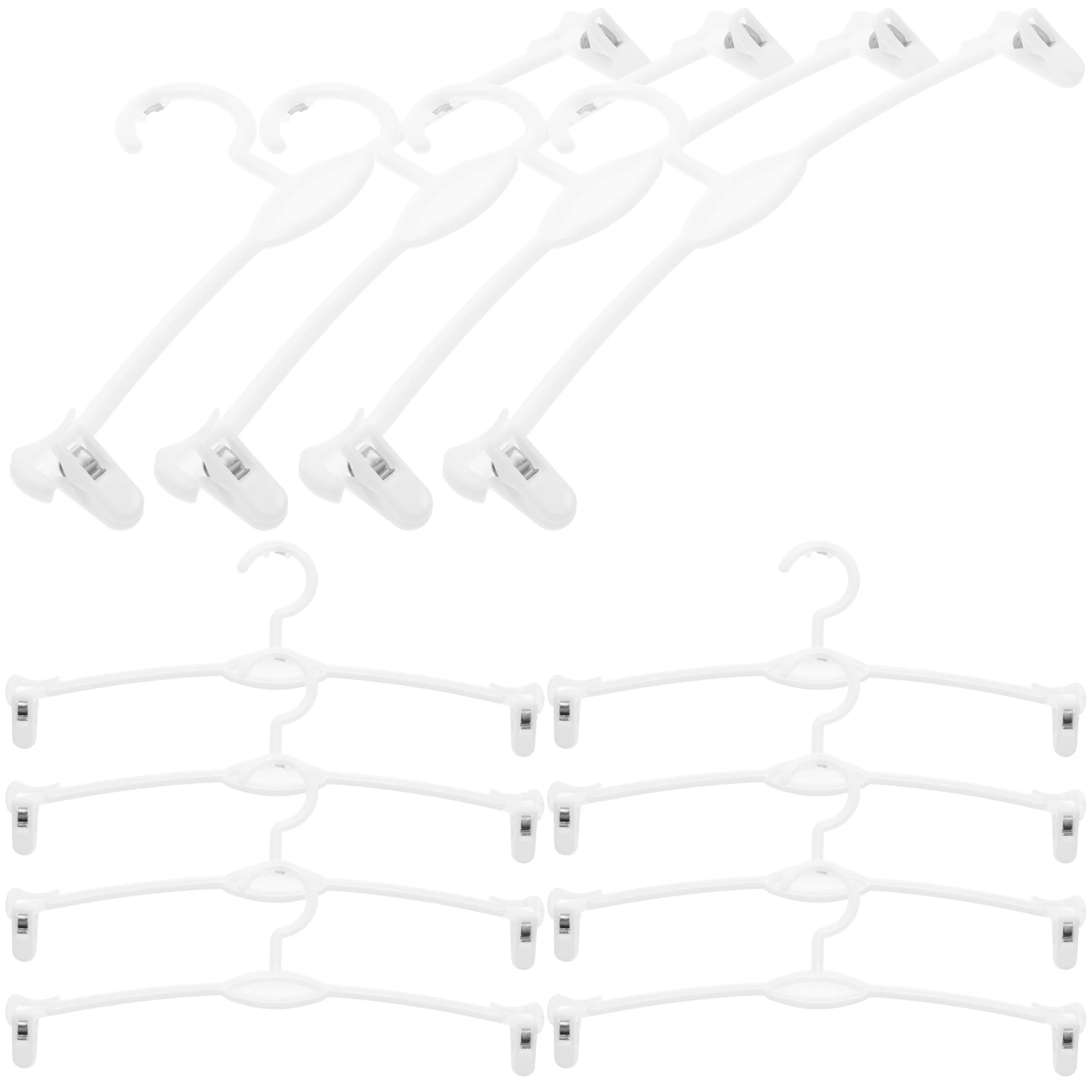

15pcs Underwear Hanger Panties Drying Rack Clothes Clips Sock Holder Bra Glove Stand Portable Laundry Clothing Hangers