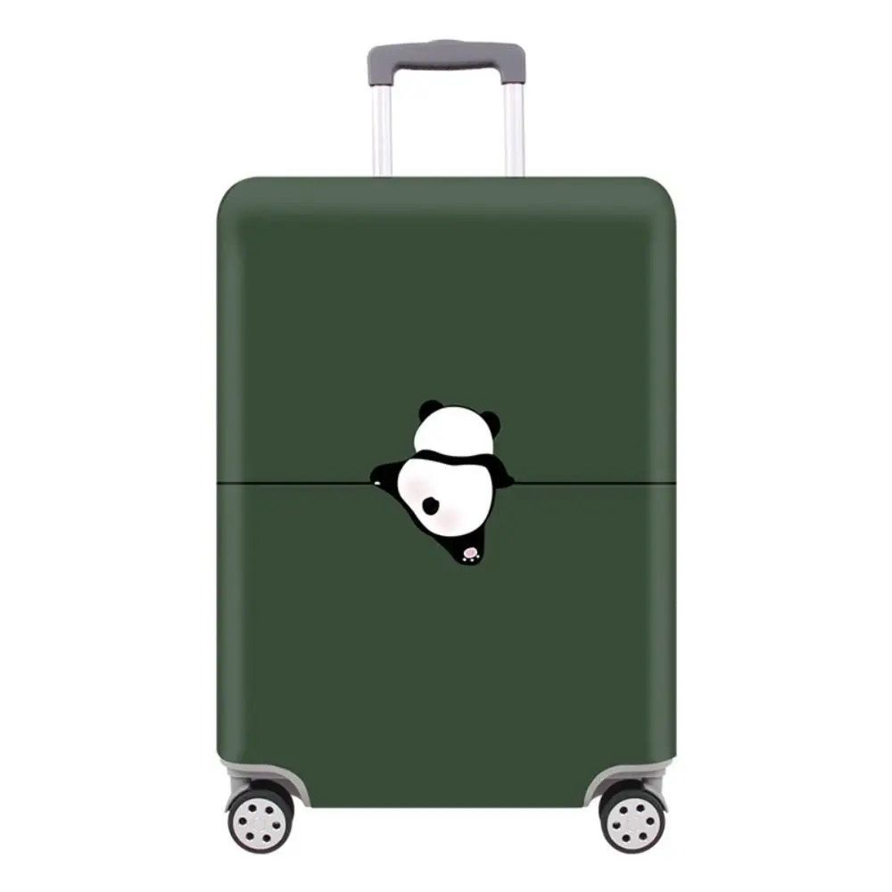 حقيبة تروللي بعجلات مضادة للخدش حامي الأمتعة الغبار برهان لطيف الحيوان غطاء الأمتعة مرونة مكافحة سرقة حقيبة يغطي في الهواء الطلق #6