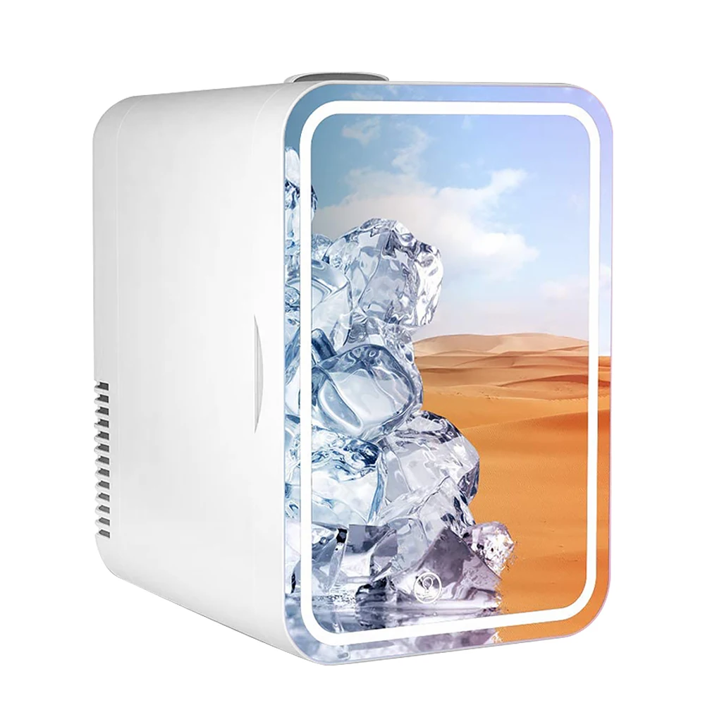 Portable Skincare Cosmetic Makeup Fridge Small Mini Bar Fridge Refrigerator Mini for Beauty