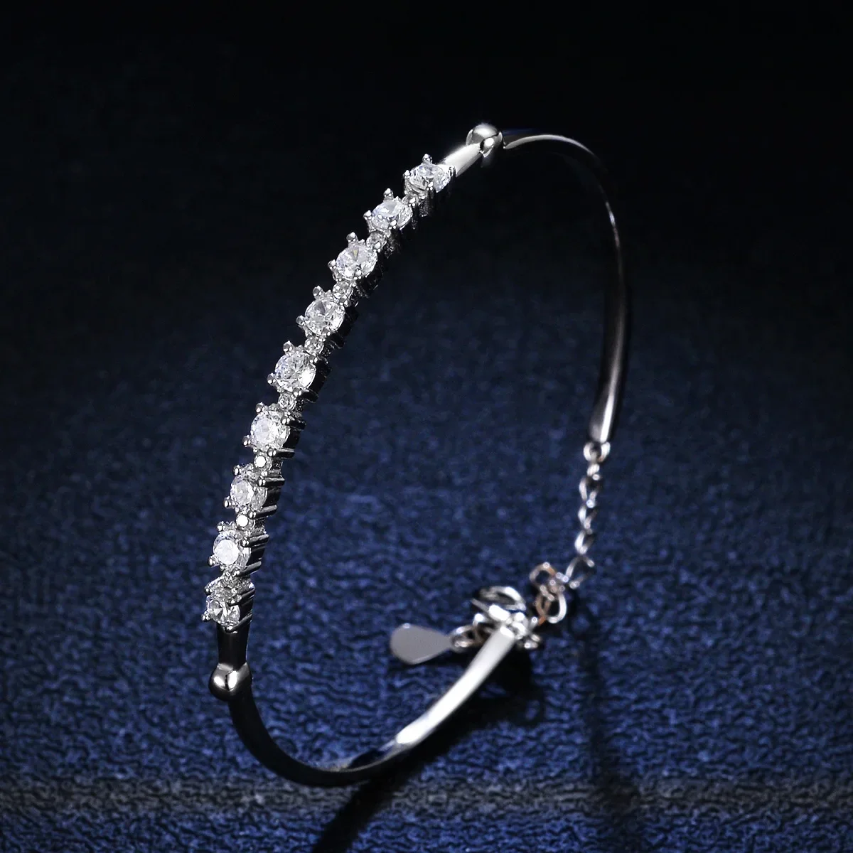 18Kgold Inlaid Bracelet,small Fragrance Style,fashionable and Simple Bracelet,moissanite PT950 Platinum Bracelet Women's Jewelry
