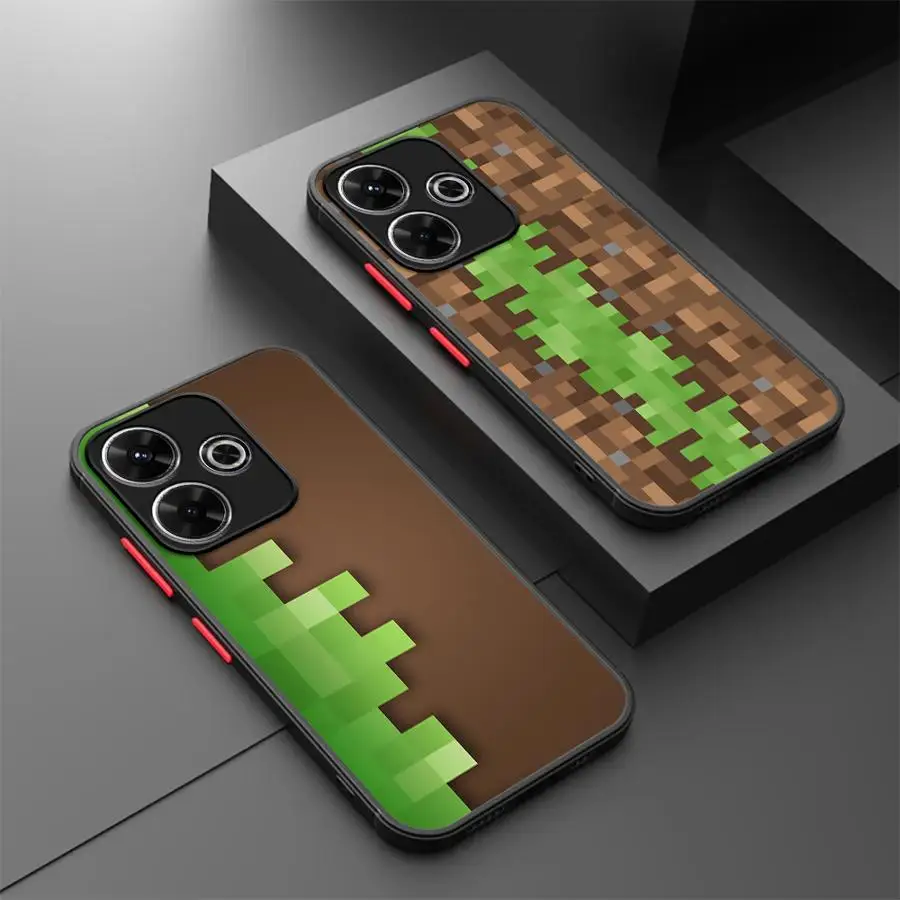 ソフトシェル電話ケース Redmi 10 12C A4 13C K40 Pro A1 A2 Plus 9 14C Max Mini 光沢のあるクール