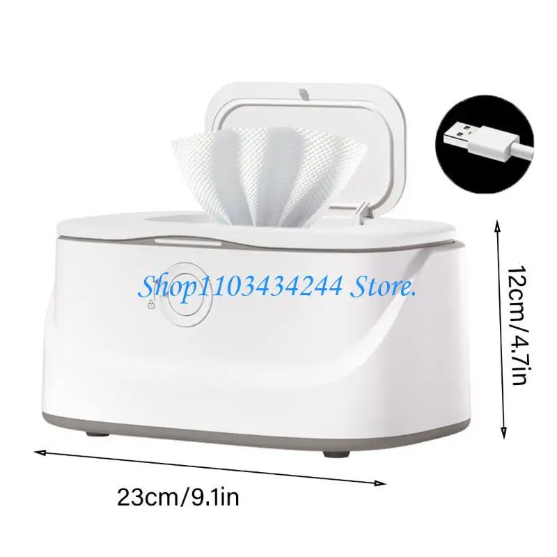  Baby Wipe Warmer Wet Tissues Dispender Box Container Spring Loaded Designing