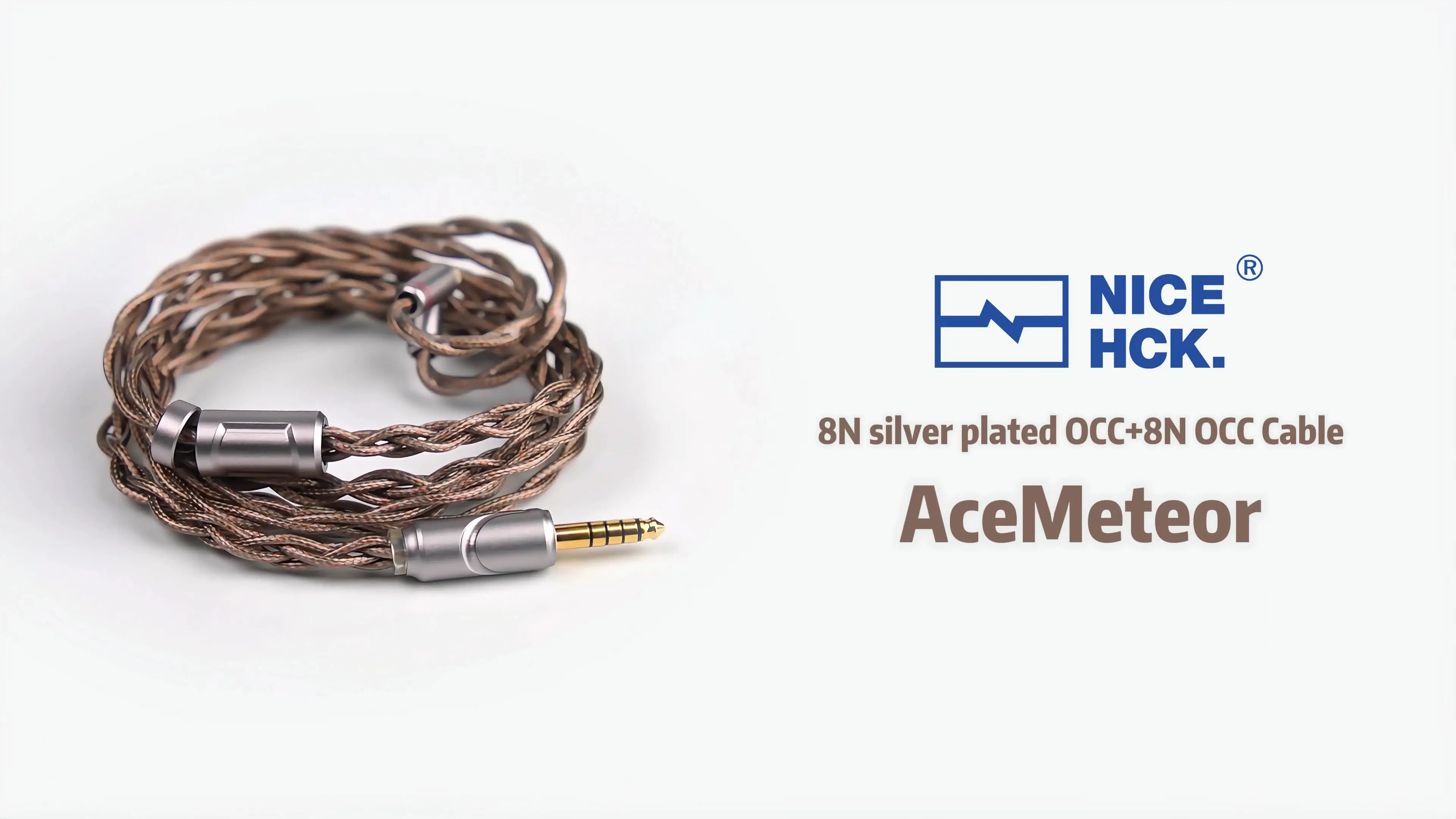 NICEHCK AceMeteor 4.4mm イヤホンケーブル 1.2m