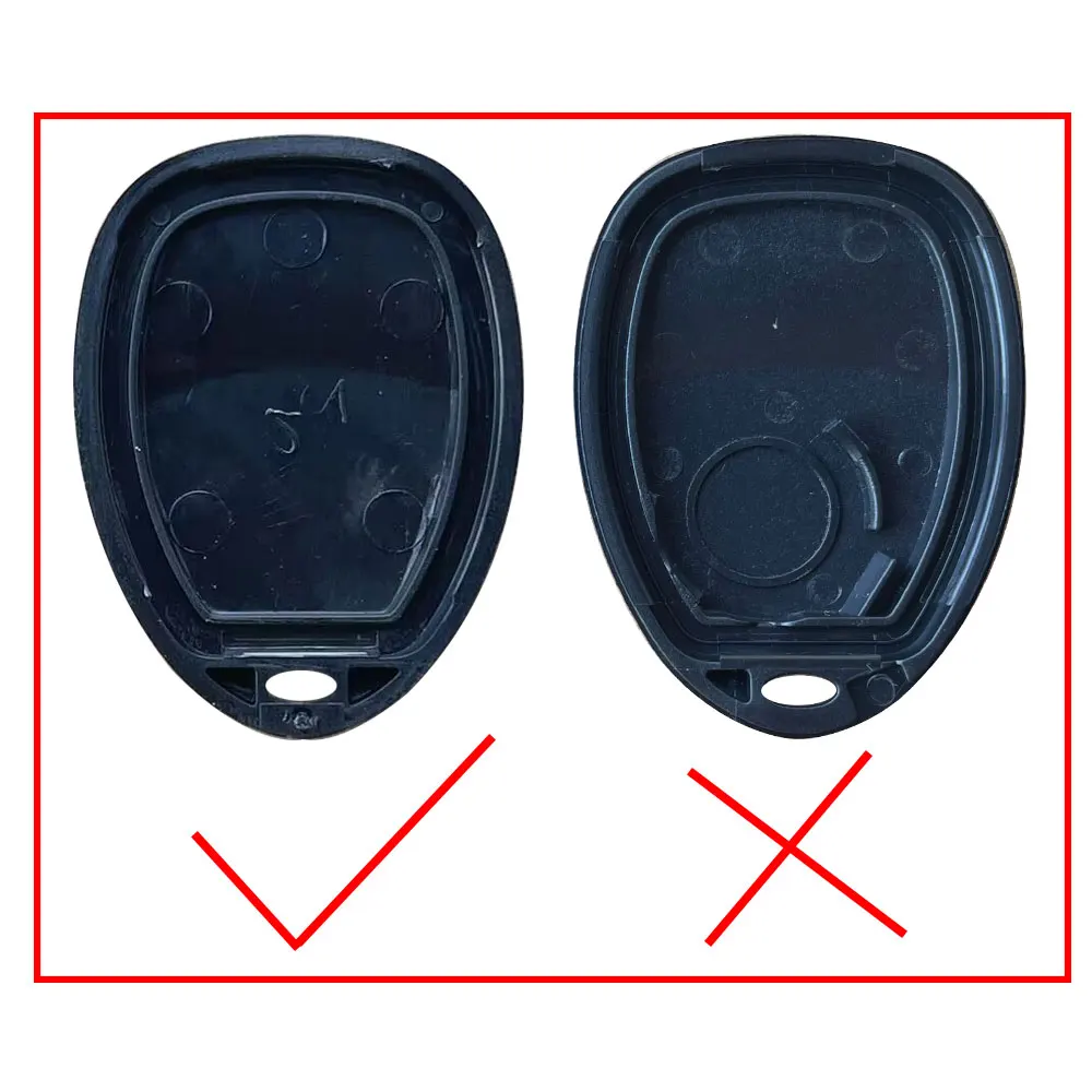 Carcasa para mando a distancia Captiva 2011 para Buick G-C, Chevrolet, Cadillac Pontiac, Saturn 5, 6 botones, 22733524