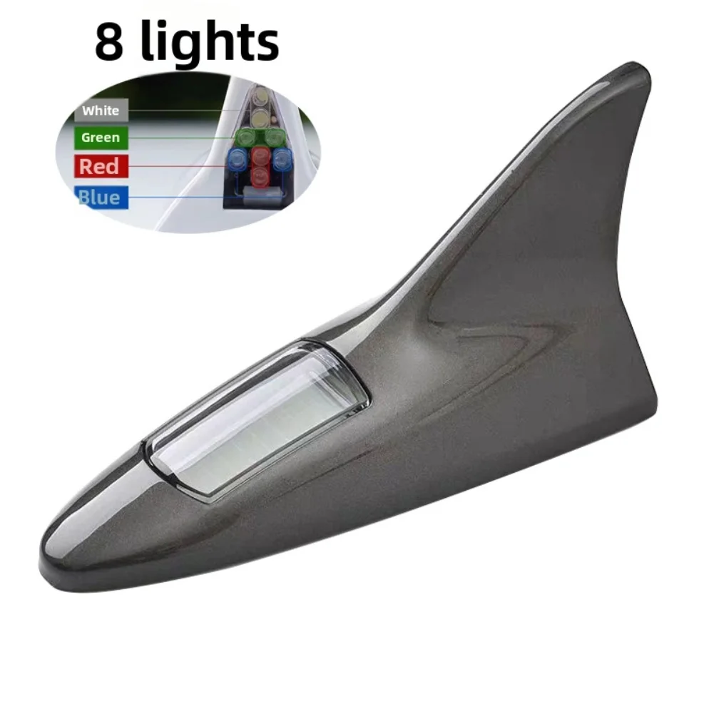Roof for antenna Modification Blue,gray,gold,red,black,silver,white Solar for antenna Light Tail for antenna Light Anti-build