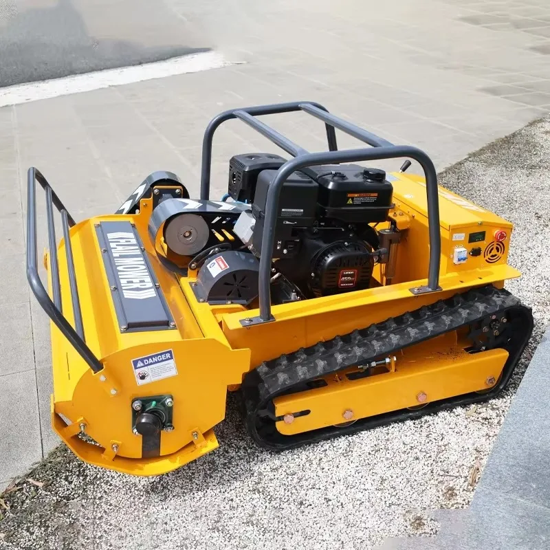 Customized High-power flail mower 800mm 1000mm 1200mm Self Powered Remote Control Garden Lawn Mowers