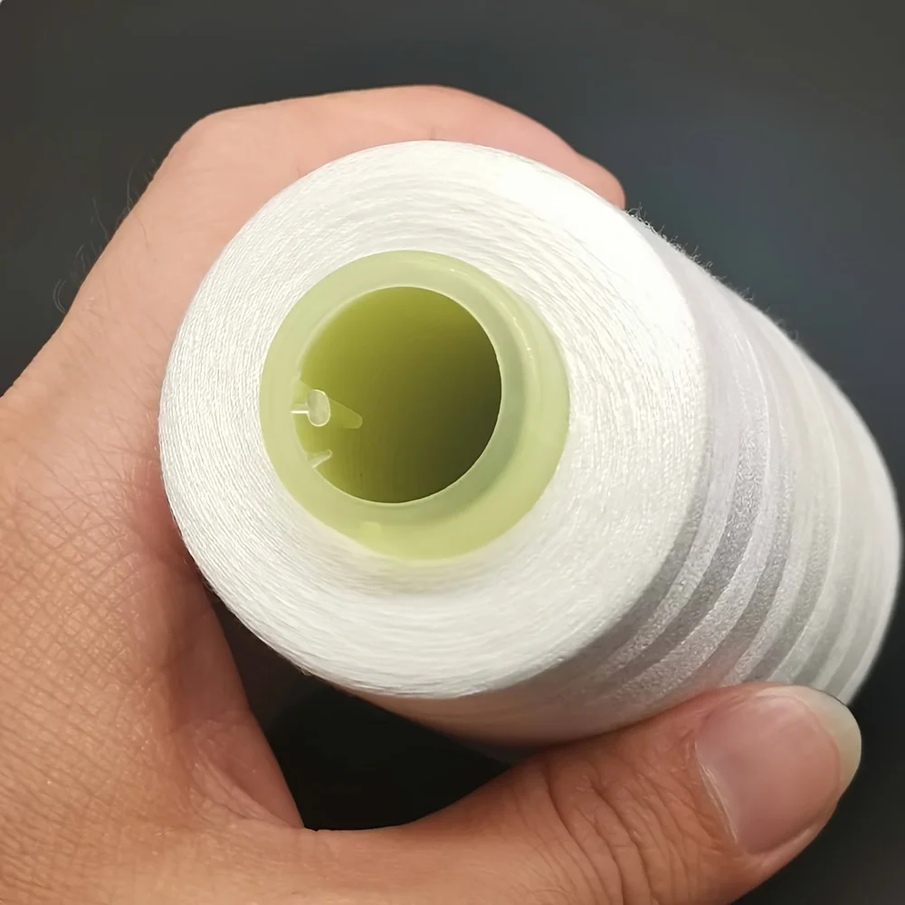 100% poliester nici do szycia 3000 jardów uniwersalny 40/2 Gauge do maszyn do szycia i napraw ręcznych oryginalny biały