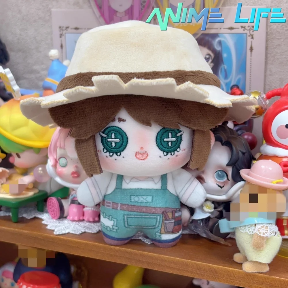 Plushie Identity V Emma Woods Gardener 10cm Doll Toy Plush Pendant Bag Keychain Game Cosplay