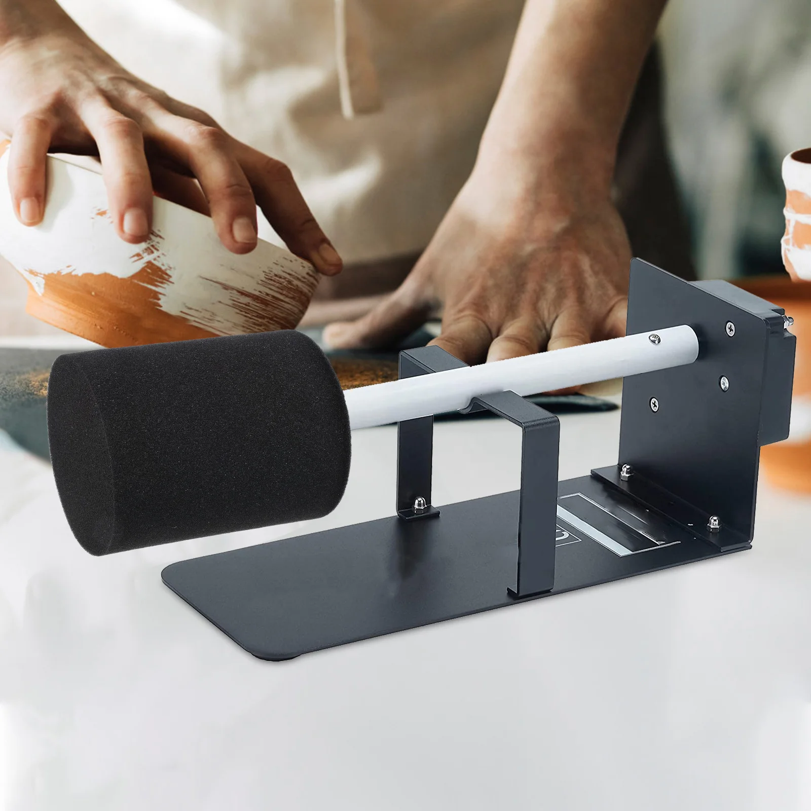 

4 Pcs Tumbler Cup Turner Foam Black Inserts Accessories Parts Cylindrical Sponge Replacement Sponges