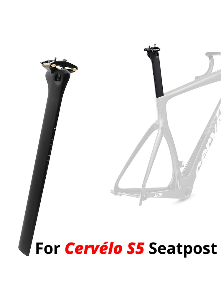 AliExpress ULLICYC For S5 Frame SP20 Carbon Fiber Seat Post , 400mm 0° Offset Carbon  231g Compatible With S2 S3 S5 S-Series 52x10mm
