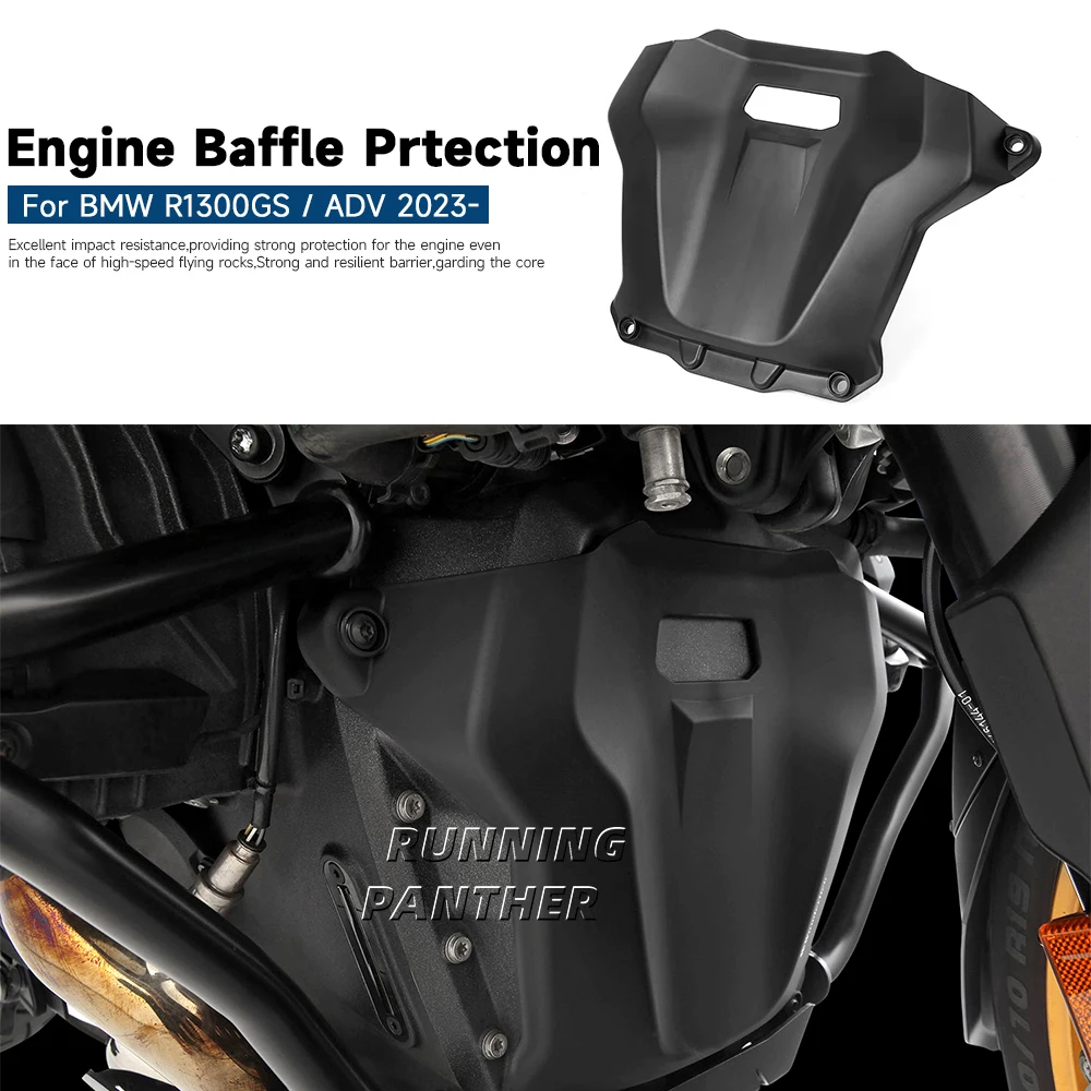 

Защита перегородки двигателя мотоцикла для BMW R1300GSA R1300 GS Adventure R1300GS GS1300, передняя защитная пластина, крышка из АБС-пластика