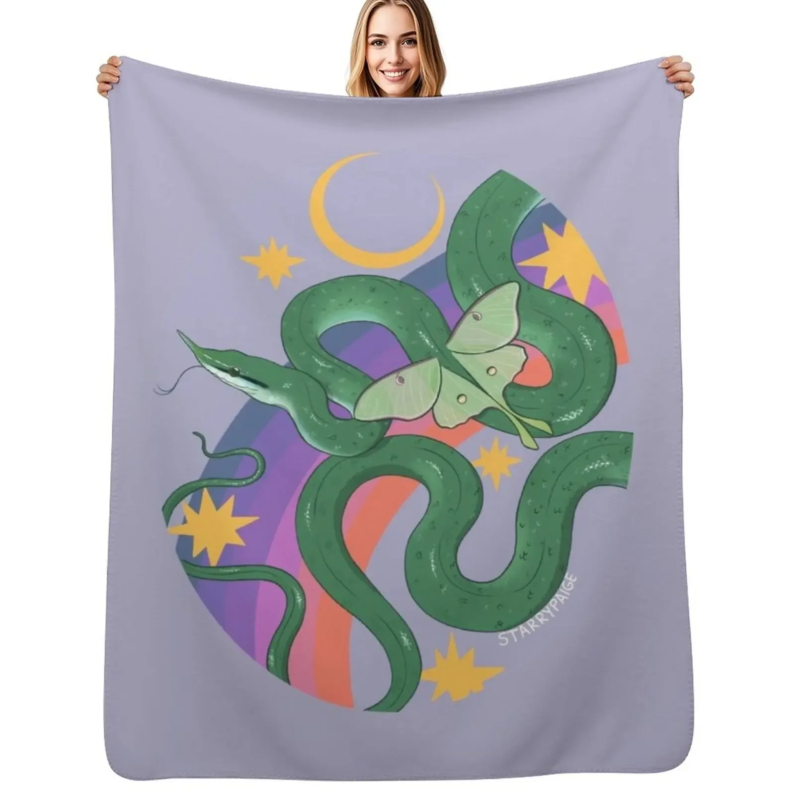 

Feywild Dreams Throw Blanket for babies Large warm winter valentine gift ideas Blanket