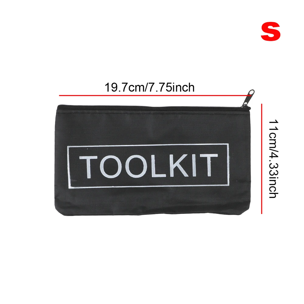 Multifunctionele draagbare tas Hardware Toolkits Kleine gereedschapstas Waterdichte organizer Hoge kwaliteit canvas Oxford opbergzakken met ritssluiting
