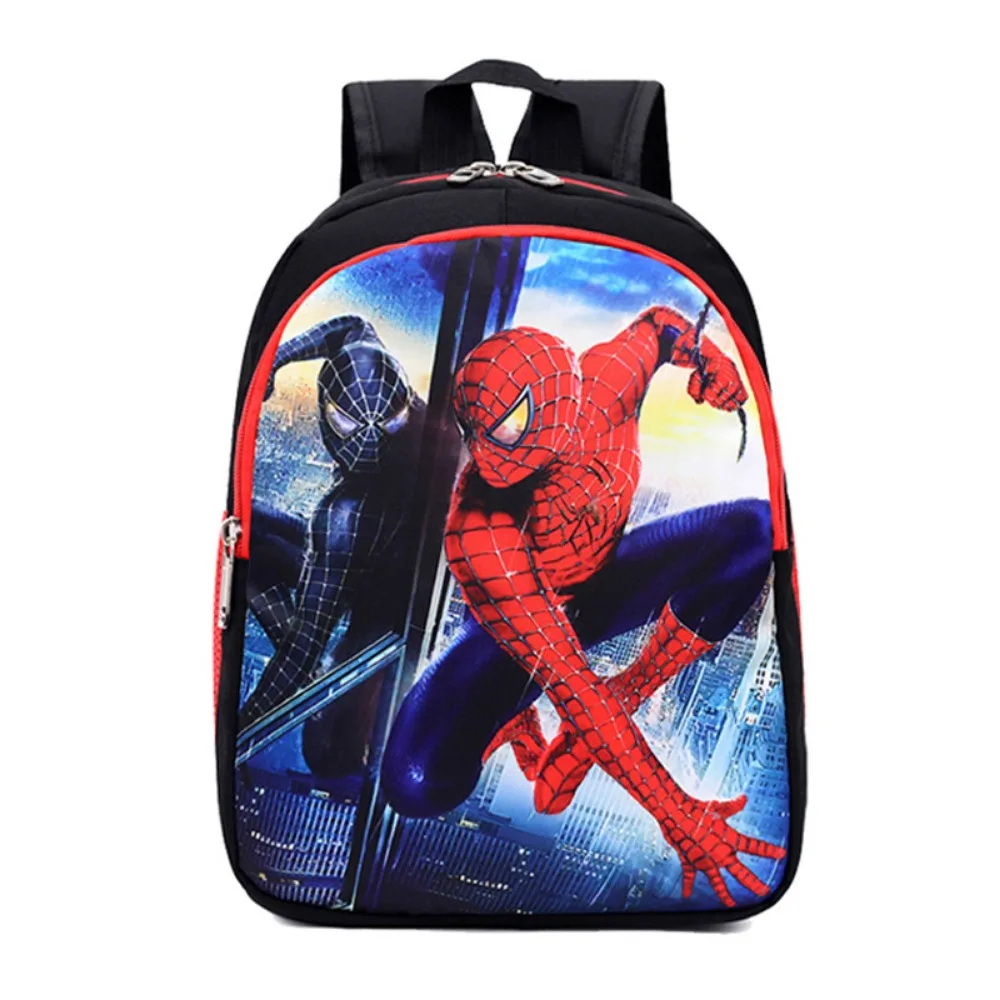 2023 New Spider Man Iron Man Captain America Backpack Lightweight For Elementary School Students Going Out Kindergarten Backpack