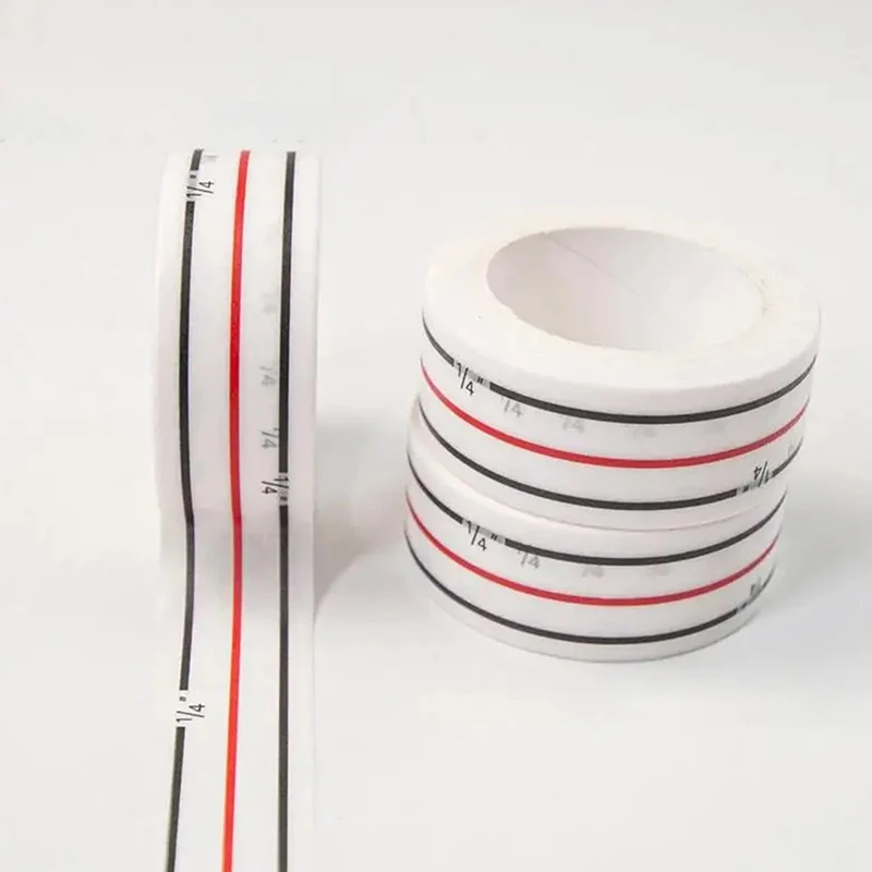 10m Diagonal Seam Tapes Sewing Basting Tape For Sewing Straight Diagonal Seams Instruction Tool To Mark The 1/4 Inch On Machine